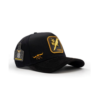 The King Ranch "Perico" Cap - Black & Gold