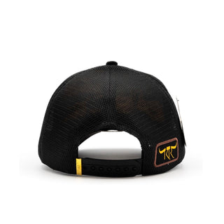The King Ranch "Deer" Cap - Black & Gold