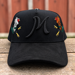 Black "M" Double Gallo Snapback Hat