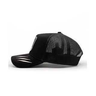 The King Ranch "Perico" Cap - Black & Silver
