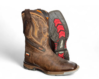Rio Grande Frontier Leather Square Toe Boots