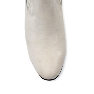 Artillero Tejano Botin Charro Ankle Boot- Hueso