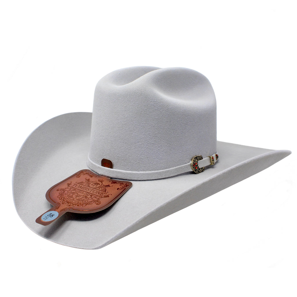 Tombstone Roper 50X Crystal Beaver Felt Cowboy Hat | Mens Western Hats ...