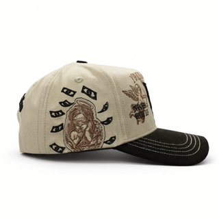 Bigg Boss LA “Young Money” Snapback – Cream & Black