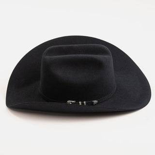 Larry Mahan 10x Jerarca Style Real Western Hat - Black