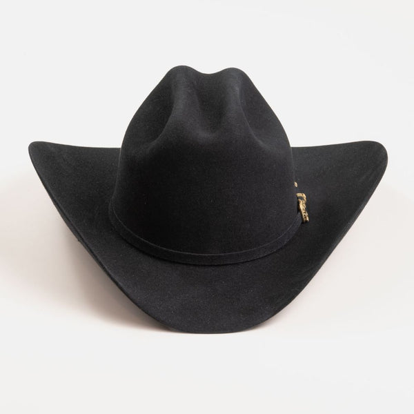 Larry Mahan Fur Felt Western Hat- 30x Opulento - Black