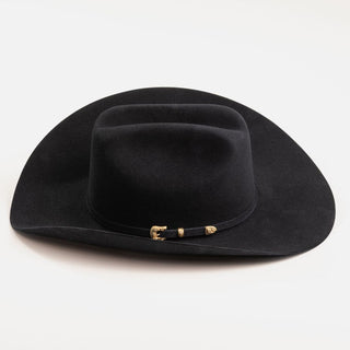 Larry Mahan Fur Felt Western Hat- 30x Opulento - Black