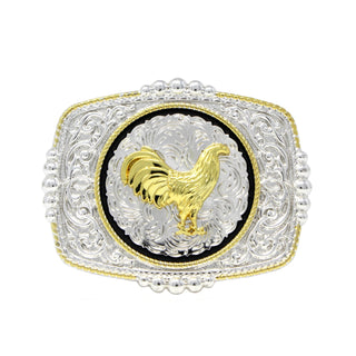 Bandoleros Rectangle Rooster Buckle