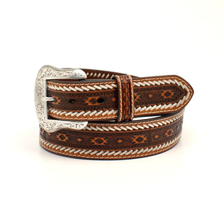 Ariat Whip Stitch Belt made with Genuine Leather