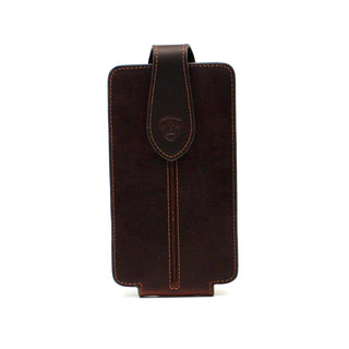 Ariat Large Center Bump Brown Cell Phone Case