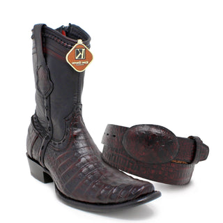 King Exotic Dubai Caiman Belly Cowboy Boot