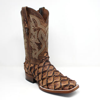 Ranchers Charuto Pirarucu Rodeo Toe Cowboy Boots