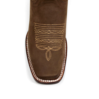 El Senor de los Cielos Canela Narrow Square Toe Cowboy Boot