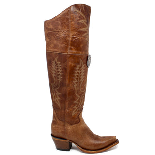 Los Altos Women's Leather Knee High Volcano Fashion Boot