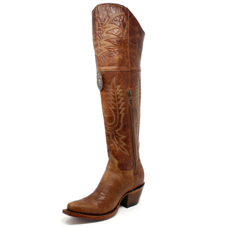 Los Altos Women's Leather Knee High Volcano Fashion Boot