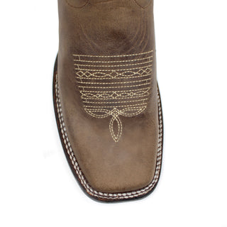 El Senor de los Cielos Tan Narrow Square Toe Cowboy Boot