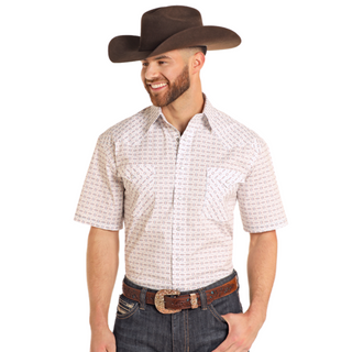 Panhandle Short Sleeve Snap Shirt - Stillwater