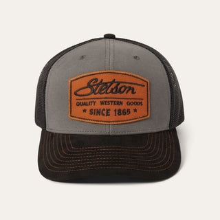 Stetson Quality Western Goods Patch Trucker Hat