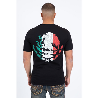 Platini Men’s Modern Fit Cotton T-Shirt - Black