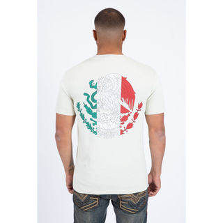 Platini Men’s Modern Fit Cotton T-Shirt - Beige