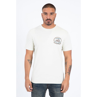 Platini Men’s Modern Fit Cotton T-Shirt - Beige