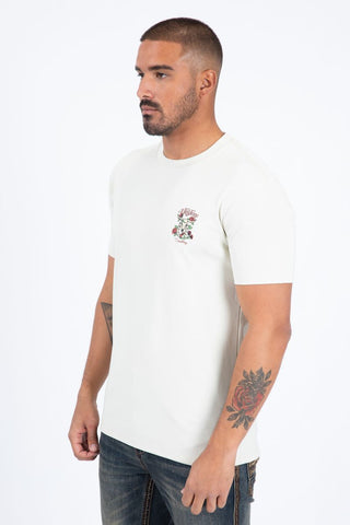 Platini Men’s Modern Fit Cotton T-Shirt - Beige