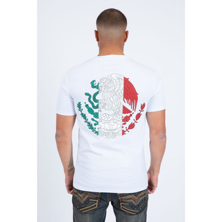 Platini Men’s Modern Fit Cotton T-Shirt - White