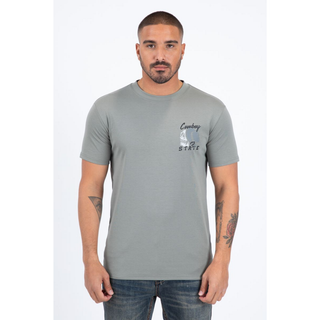 Platini Men’s Modern Fit Cotton T-Shirt - Mink