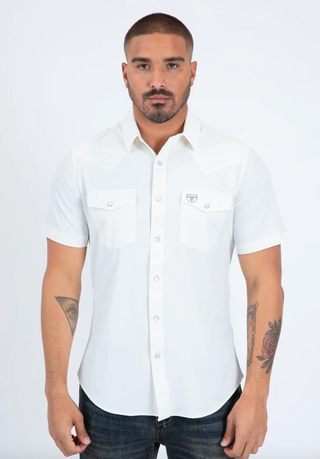 Mens "PERFORMANCE" Western Short Sleeve Shirt