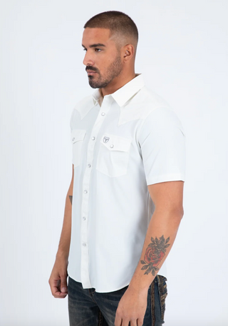 Mens "PERFORMANCE" Western Short Sleeve Shirt