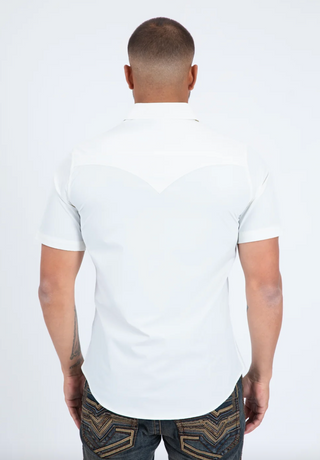 Mens "PERFORMANCE" Western Short Sleeve Shirt