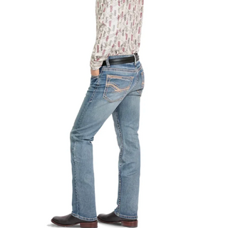 Montero Men’s Modern Bootcut Jeans - Light Blue