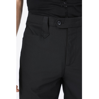 Heath Mens Poly-Stretch Boot-Cut Western Suit Pants - black