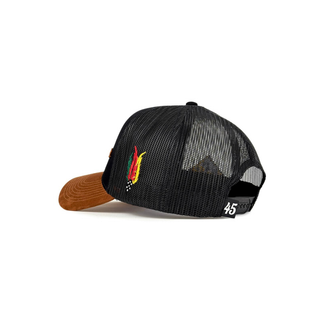 Forty Five "Michoacan" Cap- Black/Rust