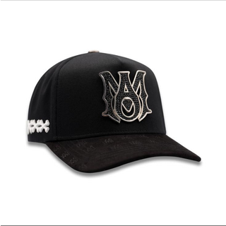 AMR Placa Silver Bigg Boss Cap - Black