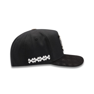 AMR Placa Silver Bigg Boss Cap - Black