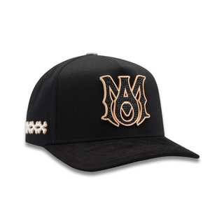 AMR Placa Rose Gold Bigg Boss Cap - Black