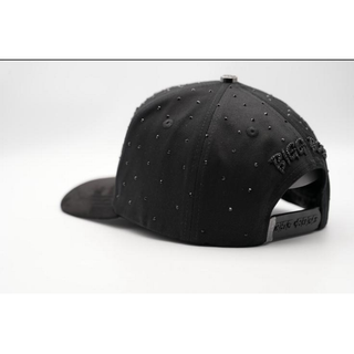 Aniversario Silver Black Bigg Boss Cap - Black