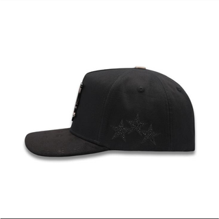 AMR Placa Black Bigg Boss Cap - Black