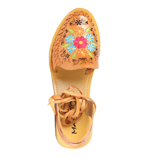 Mexican Artisanal Sandals Leather Honey
