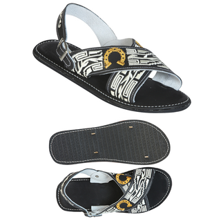 Mexican Artisanal Sandals- Black