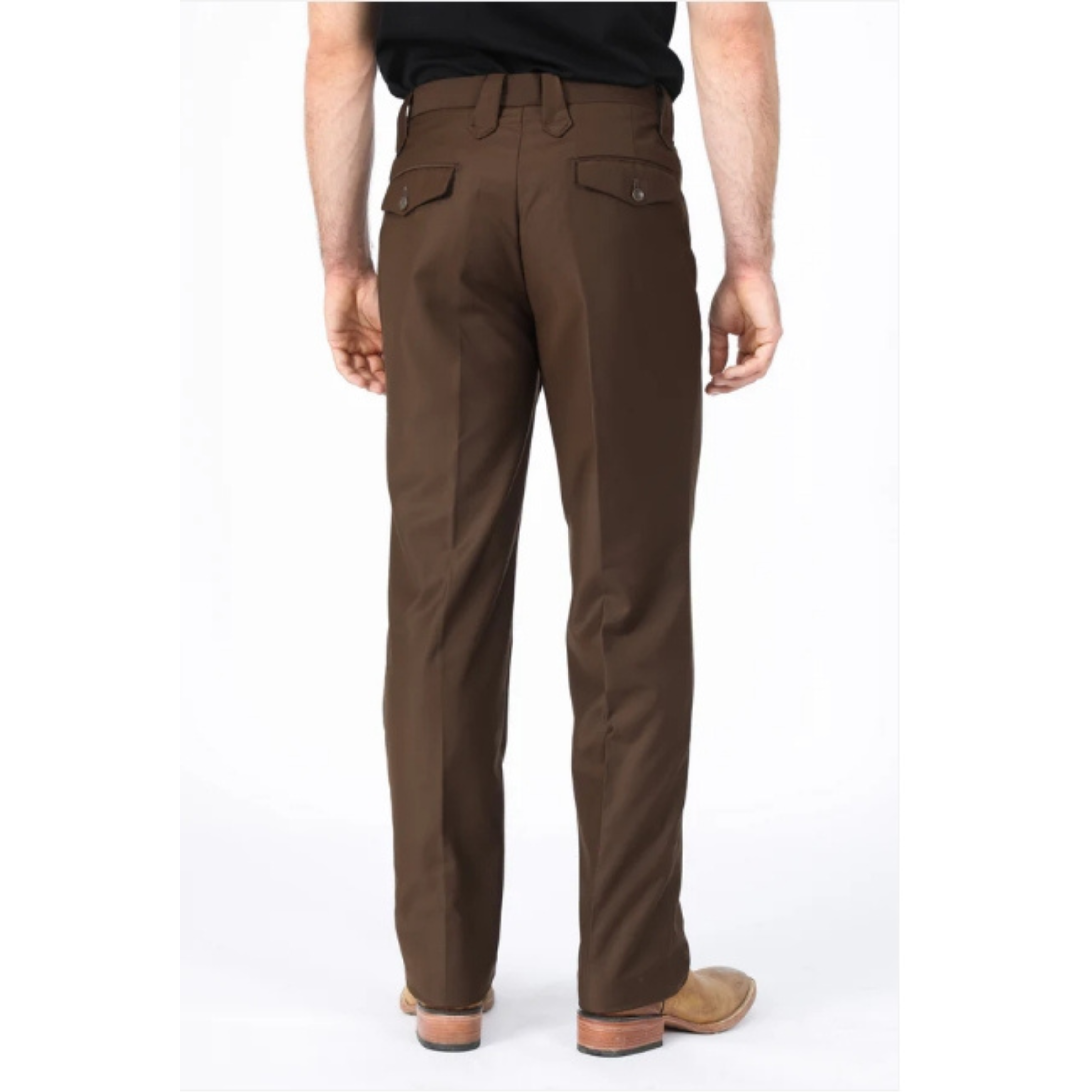 mens dark brown dress pants Men's Linen-Look Brown Suit Pants, 39 Long