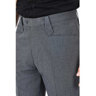 Heath Mens Poly-Stretch Boot-Cut Western Suit Pants - Charcoal