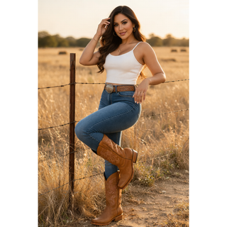 El General Women’s Rodeo Boot - Crazy Miel