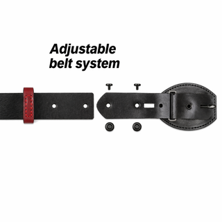 Los Altos Caiman Belly Laser Belt with Square Buckle - Honey (Greasy Finish)