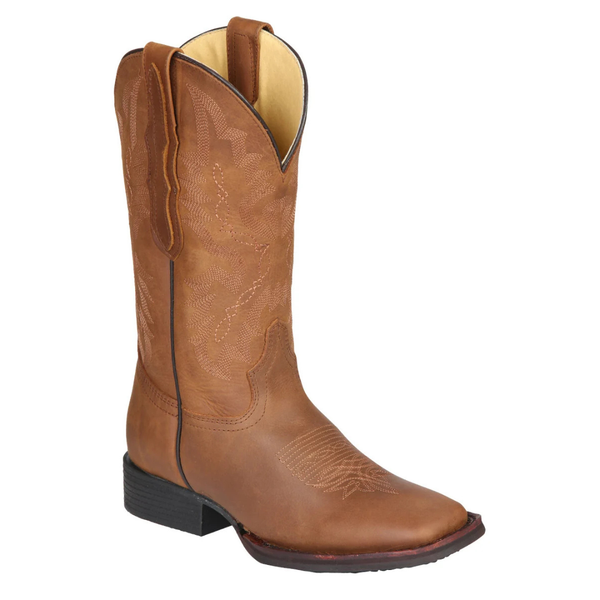 El General Women’s Rodeo Square Toe Boot - Crazy Miel