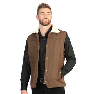 El General Men’s Vest - Brown