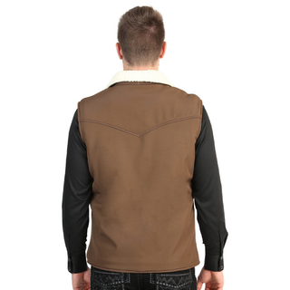 El General Men’s Vest - Brown