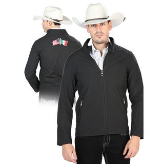 Mens El General Soft Shell Jacket Black