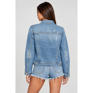 Vintage Washed Denim Jacket